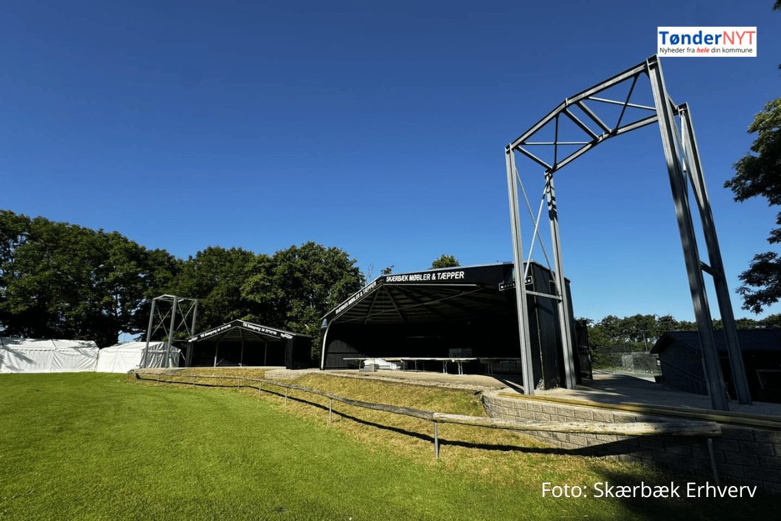 Skærbæk klar til byfest